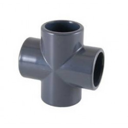 Cruce PVC, 75mm